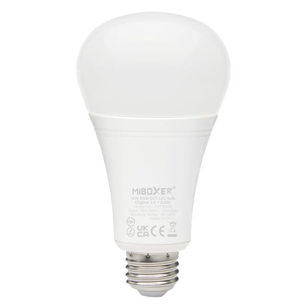 FUT105ZR 12W Zigbee 3.0 + 2.4G RGB+CCT LED Bulb